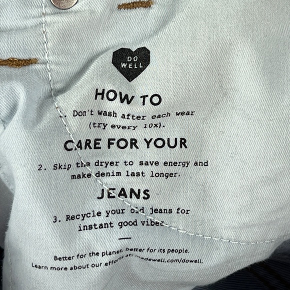 Madewell 10" High Rise Skinny Crop Jeans Size: 26 - Picture 12 of 16